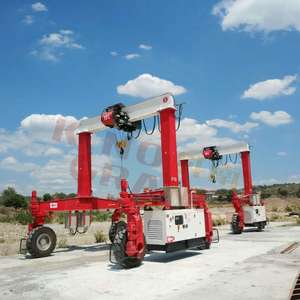 Grua <span class=keywords><strong>Portico</strong></span> 35 40 50 Ton Single Beam Neumático de goma Grúa de pórtico con <span class=keywords><strong>polipasto</strong></span> eléctrico - Product Image 4