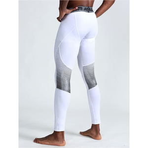 Men's High Elastic Compression <b>Sweatpants</b> Quick-Drying Breathable Fitness Tights with Sports Pocket for Running & Training - Product Image 5