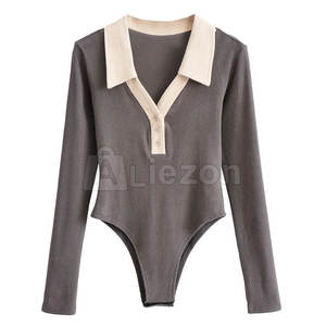 Mono de algodón para mujer, ropa de calle informal con botones, Mono para mujer, mono cómodo para mujer - Product Image 1