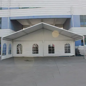 屋外アルミニウム10x10m 20 ft x 40 ft 20x20フレームテントクリアトップ塔透明テント
