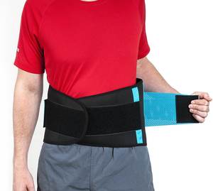 Cinturón de gimnasio de neopreno ligero de alta calidad, cómodo cinturón de levantamiento de pesas para Fitness, soporte de espalda ajustable, transpirable, bajo MOQ - Product Image 3