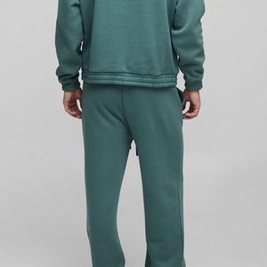 Survêtement Baggy personnalisé du fabricant de haute qualité Survêtement 100% coton Survêtements vierges surdimensionnés de couleur unie - Product Image 5