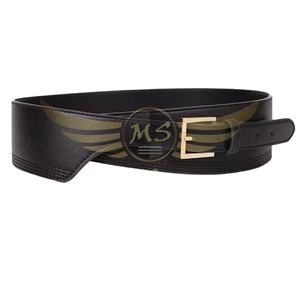 PU cuir or carré boucle ardillon corps chaud femme large ceintures souples Design Unique OEM nouvelle mode ceintures pour les femmes - Product Image 1