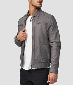 Chaqueta de Mujer Personalizada de Cuero de Oveja Genuino para Otoño e Invierno, con Forro, Cómoda, Resistente al Viento, Transpirable y Ecológica, con Cierre - Product Image 5