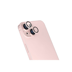 Protector de Lente de Cámara ASMA CL-13 Premium Rosa para iPhone 15 con Aleación de Aluminio y Vidrio Templado - Product Image 1