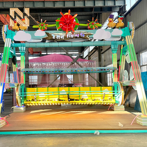 Manège à balançoire 5,5 kW, angle de balançoire de 30 degrés, dimensions 7x7m, en acier et fibre de verre, équipement de <span class=keywords><strong>centre</strong></span> de jeux d'attractions, fabricant - Product Image 2