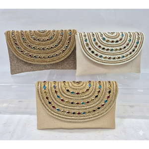 Bolso de Mano Elegante y Ligero de Origen Indio para Mujer, Ideal para Bodas y Eventos, al Mejor Precio - Product Image 1