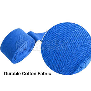 Bandages de poignet d'entraînement professionnels multicolores avec tissu semi-élastique, boucle intégrée pour le pouce et fermeture à scratch sécurisée - Product Image 2