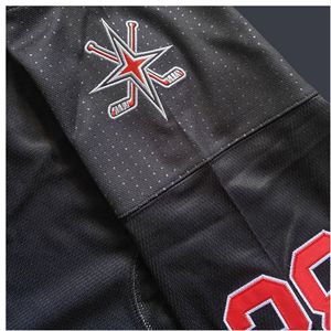 Camiseta de hockey sobre hielo deportiva personalizada con cordones blancos, camiseta de hockey sobre hielo para jóvenes, ropa de equipo al por mayor, uniforme de hockey sobre hielo con cuello redondo - Product Image 5