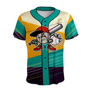 Maillots de baseball personnalisés sublimés, respirants, 100% polyester, uniformes de sport, vestes, impression de logo et de numéro d'équipe, taille plus - Product Image 3