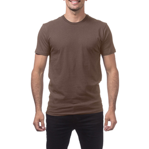 Camiseta básica de verano con logotipo personalizado para hombre, camiseta OEM de algodón liso con cuello redondo y estampado digital, color personalizado - Product Image 6