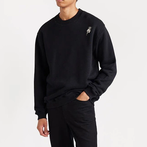 Sweat-shirt pour homme de haute qualité, personnalisable avec votre logo, en coton mélangé, meilleur matériau, marque privée, broderie de base - Product Image 2