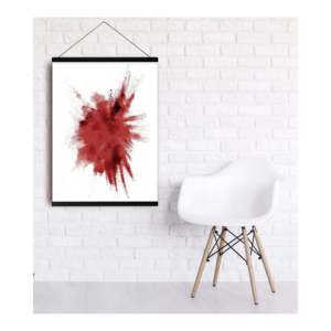 Colgadores Magnéticos para Pósteres de Diseño Minimalista, 62 cm, 10 Pares, MDF Negro - Product Image 3