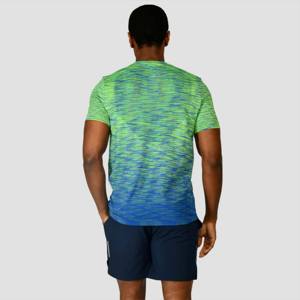 เสื้อยืดสำหรับผู้ชายคอกลมแขนสั้นระบายอากาศได้ดีดีไซน์ว่างเปล่า2025ออกแบบได้ตามต้องการ - Product Image 1