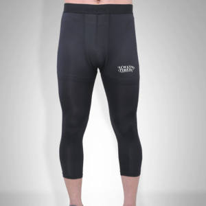 New Men's Compression Athletic <b>Leggings</b> <b>with</b> <b>Pocket</b> <b>High</b> Quality Elastic <b>Waist</b> Cotton Bamboo Running Workout Training - Product Image 5