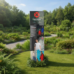 Pannello Espositivo Modulare Totem per Merchandising Promozionale - Product Image 3