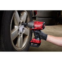 Milwaukee M18 FUEL 18V Perkakas Listrik untuk Perbaikan Mobil & Konstruksi Tanpa Kabel Brushless Torsi Tinggi 1/2" Square Drive Impact Wrench