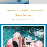 Générateur d'électrolyseur à eau salée série Emaux SSC système de désinfection automatique de piscine cellules d'émaux pour Ssc 50 25
