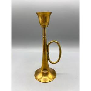 <b>Gold</b> Brass Metal Decorative Votive Candle Holder Elegant Wedding <b>Candelabra</b> and Centerpiece Stand for Home Decoration - Product Image 2