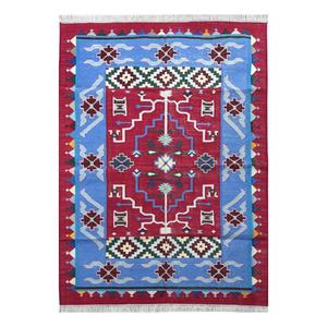Alfombras de área de algodón de tejido plano modernas hechas a mano interiores escandinavos Color sólido 014 colección Color personalizado antideslizante lavable - Product Image 5