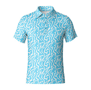 T-shirt de golf en jersey solide haute performance anti-rides pour homme, évacuation de l'humidité et logo personnalisé OEM Vietnam - Product Image 2