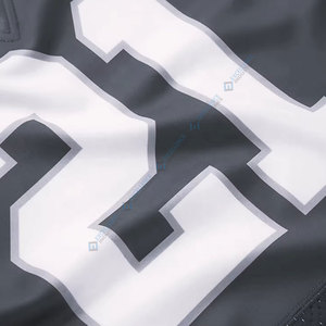 Maillot de football en sergé personnalisé avec numéros cousus et nom pour l'équipe ou l'école - Product Image 4