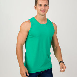Camiseta sin Mangas para Hombre al por Mayor, Estilo Vintage de Alta Calidad, 100% Algodón, Malla Transpirable para Entrenamientos de Verano, Estilo Musculoso - Product Image 2