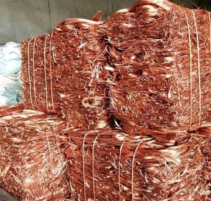 Оптовая продажа, 99.99% Чистый медный провод, скрап, медный слиток, медный лом
