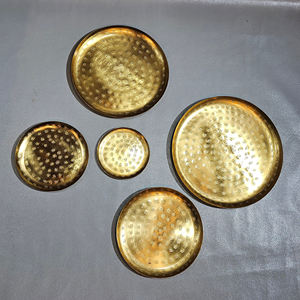 Juego de cena de cinco piezas de lujo moderno vajilla de oro bohemio fabricante indio al por mayor para ocasiones de fiesta Platos y platos - Product Image 2