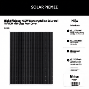 Panel Solar Monocristalino de Alta Eficiencia de 450W TR-450M con Cubierta Frontal de Vidrio - Product Image 2