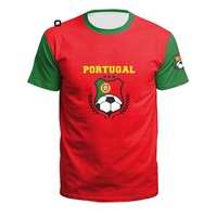 Camiseta de Fútbol de Alta Calidad, Anti-Sudor, de Secado Rápido, Cuello en V, Ecológica, 100% Poliéster, Impermeable, con Logotipo Personalizado en la Parte Delantera, Unisex, OEM