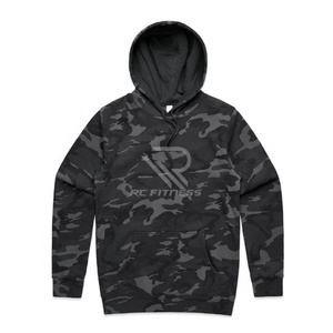 Sudadera con Capucha HIC Personalizada para Hombre, de Algodón Grueso, Estilo Urbano, de Alta Calidad, con Logotipo OEM Bordado, Sin Cordones, para Invierno - Product Image 2