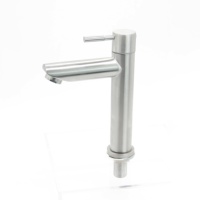 Santé acier inoxydable 304 robinet d'évier robinet de lavabo de salle de bain
