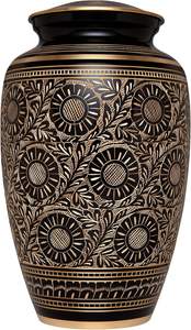 Urna Funeraria de Metal Blanca Moderna de Gran Tamaño, Hecha a Mano, para Decoración del Hogar, Impermeable, Ecológica, Duradera, Marca Orrizen - Product Image 6