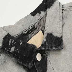 Veste en jean de marque privée pour hommes Délai rapide et veste en jean de fabrication professionnelle OEM - Product Image 5