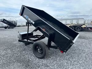 New High Quality Wise 5 8 Dump <b>Trailer</b> 5K Spreader Gate For Sale - Product Image 3