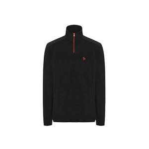 Polarline Sweat-shirt Homme 1/4 Fermeture Éclair Noir (Hztp19018-syh) - Product Image 2