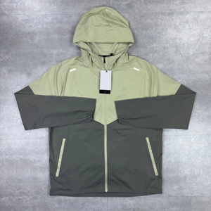 Lightweight Waterproof Color Blocking Sporty <b>Jacket</b> Pants Spring Adult Full <b>Sleeve</b> Zipper Fly <b>Jacket</b> & <b>Short</b> Tracksuit Set - Product Image 5