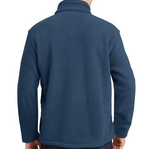 Veste d'hiver pour hommes en laine avec motif personnalisé OEM Vestes d'extérieur Veste polaire Sherpa chaude avec logo personnalisé - Product Image 5