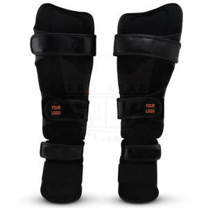 Nuevas Espinilleras de Boxeo de Cuero Duradero, Alta Calidad, Protección para Entrenamiento de MMA, Mejor Precio - Product Image 3