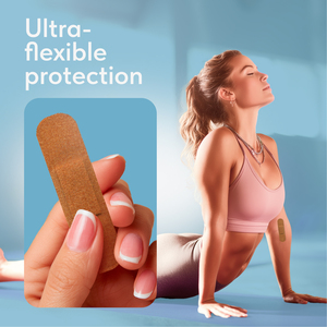 Pansements adhésifs médicaux TENERIS Aqua Plasters certifiés TUV 72x19 mm, imperméables, transparents, sans latex, taille unique, paquet de 100 - Product Image 4