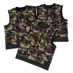 High Quality Men's Reversible PU Leather <b>Vest</b> Professional Motorcycle Casual Winter Wear Breathable Fabric Windproof Zipper - Product Image 4