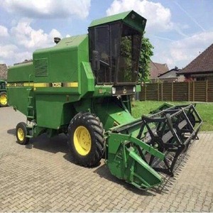 Cosechadora Combinada John Deere de 6 Filas de Servicio Pesado, Máquina de Cosecha de Granos de Alimentación Completa de 90HP para Trabajos Agrícolas - Product Image 5
