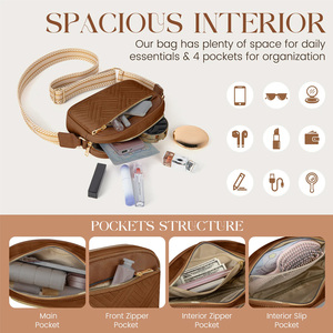 Bolso de cuero tejido a mano East/West Único y elegante - Product Image 2