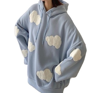 2023 nouveau Design femmes Style coréen à capuche et sweat haute qualité femmes surdimensionné à capuche et sweat - Product Image 1