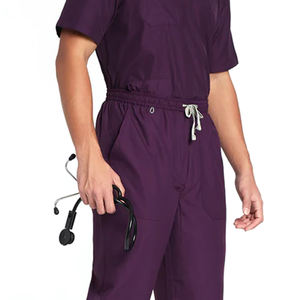 Ensemble de blouses médicales personnalisées à marque privée pour hommes, blouses d'infirmière confortables de haute qualité, détection des aiguilles, usage hospitalier - Product Image 6