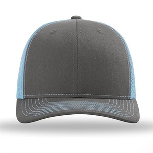 Chapeaux de camionneur contrastés personnalisés à 6 panneaux Casquette arrière en maille Snapback réglable Chapeau de sports de plein air unisexe Casquette de soleil à la mode - Product Image 2