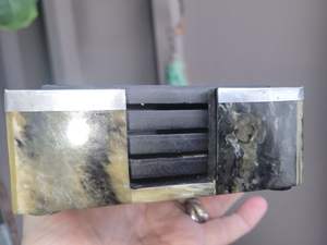 Sous-verres décoratifs pour la maison corne d'animal os carré tapis et coussin corne bois marbre boisson caboteur haute qualité Top vente article fait main - Product Image 5