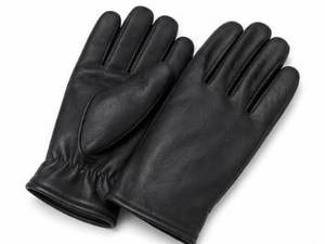 Gants d'hiver thermiques en cuir véritable de qualité supérieure avec doublure en laine, compatibles écran tactile et détection d'aiguille pour hommes - Utilisation sportive en extérieur - Product Image 2