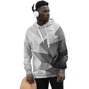 เสื้อฮู้ดดี้แบบสวมหัวพิมพ์ลายกราฟิกสีดำเทาสำหรับผู้ชาย3D สำหรับวัยรุ่นผู้หญิงเสื้อฮู้ดพิมพ์ลายกราฟิกจากบังคลาเทศ - Product Image 5